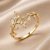 Ring i Hvidguld med Zirkonia