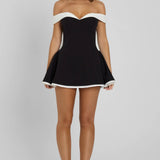Violetta – Babydoll-minikjole med korset